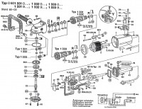 Bosch 0 601 333 903  Angle Grinder 220 V / Eu Spare Parts